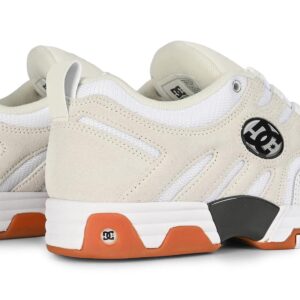 DC Hybrid OG Skate Shoes - Grey/White