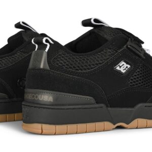DC JS 1 Skate Shoes - Black/Black/Gum