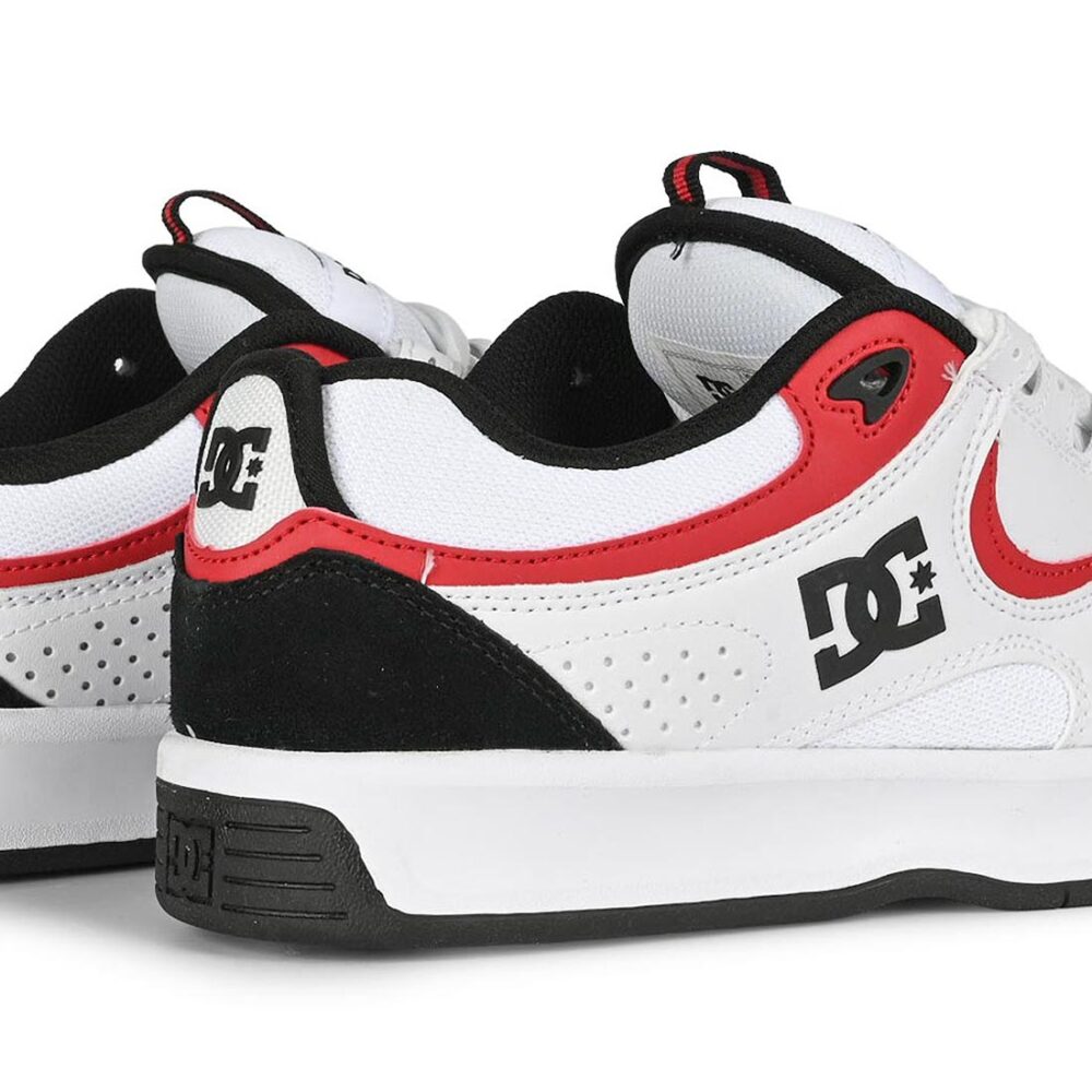 DC Kalynx Zero Skate Shoes - Black/White/Red