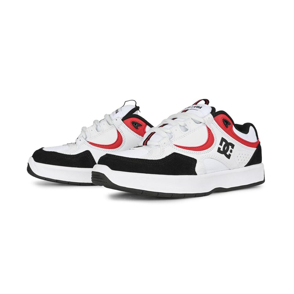 DC Kalynx Zero Skate Shoes - Black/White/Red
