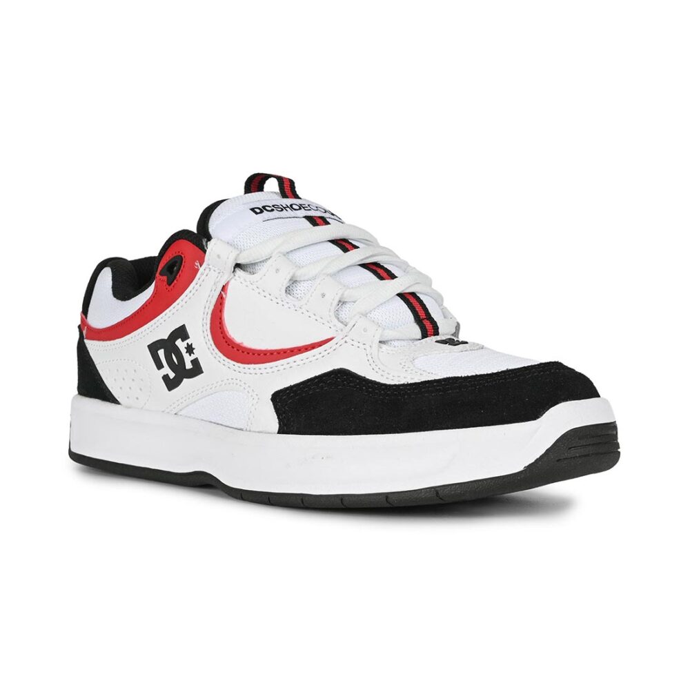 DC Kalynx Zero Skate Shoes - Black/White/Red