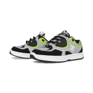 DC Kalynx Zero Skate Shoes - Grey/Black/Lime