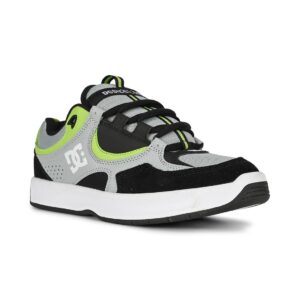 DC Kalynx Zero Skate Shoes - Grey/Black/Lime