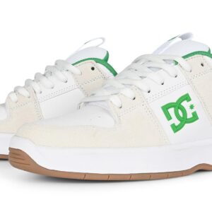 DC Lynx Zero Skate Shoes - White/Green/Gum