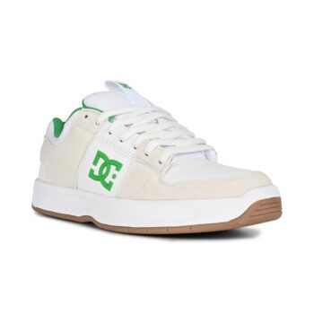 DC Lynx Zero Skate Shoes - White/Green/Gum