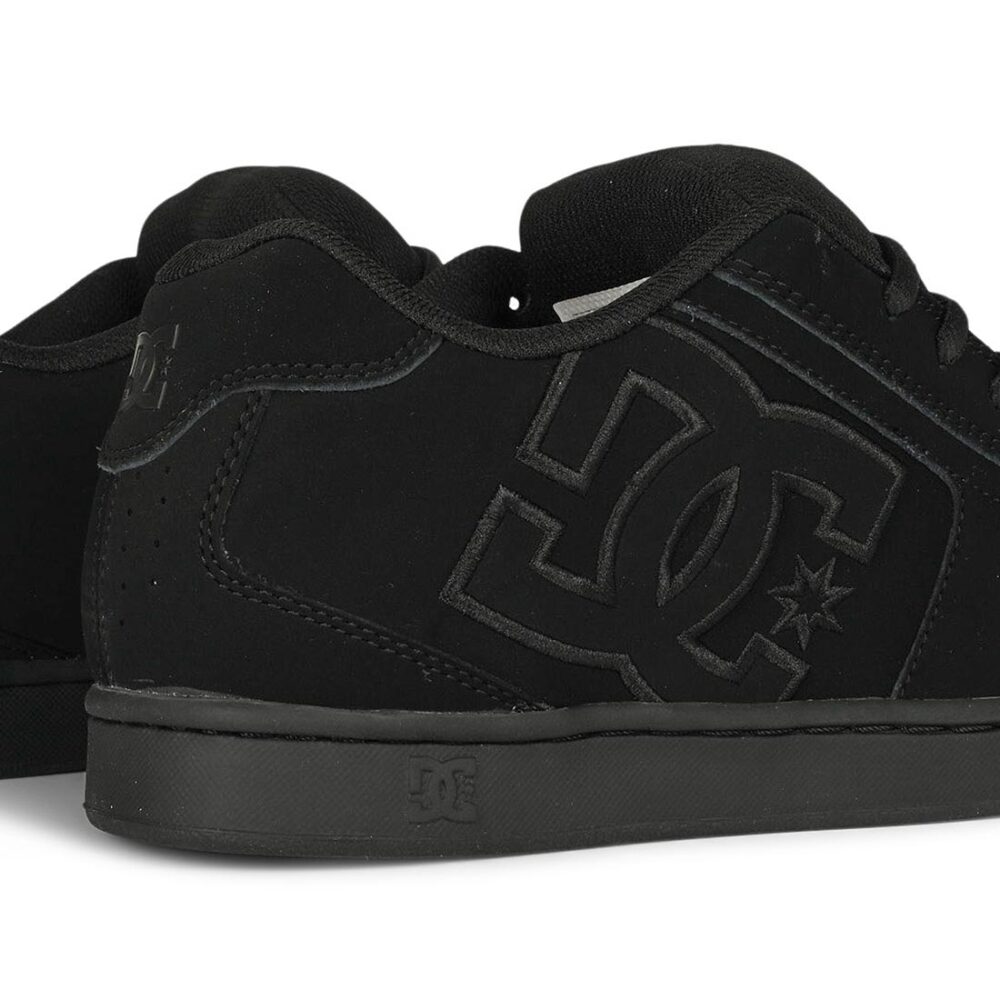 DC Net Skate Shoes - Black/Black/Black