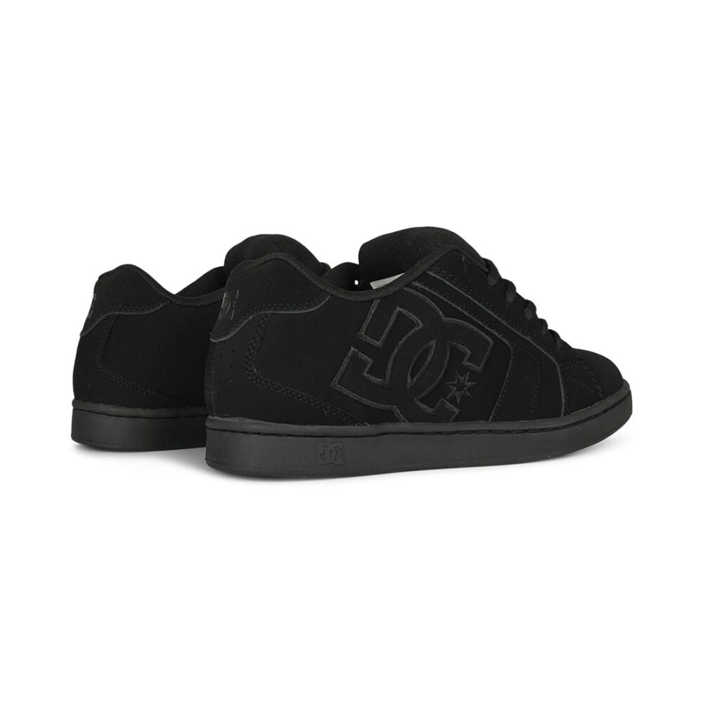 DC Net Skate Shoes - Black/Black/Black