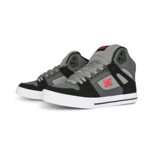 DC Pure High Top WC Shoes - Black/Grey/Red