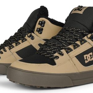 DC Pure High Top WC WNT Winterised Skate Shoes - Tan/Black