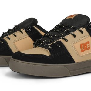 DC Pure WNT Winterised Skate Shoes - Black/Khaki/Gum