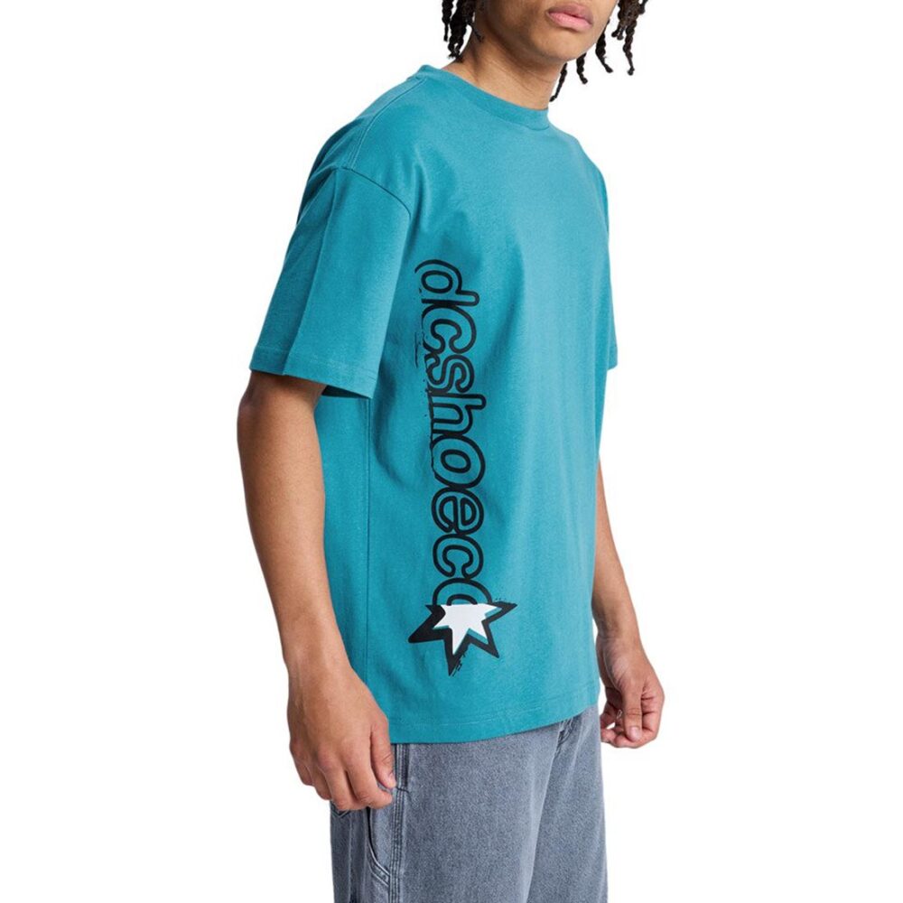 DC Shockside Short-Sleeved T-Shirt - Storm Blue