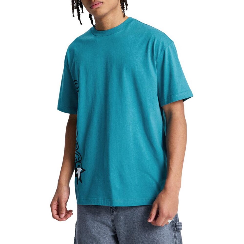 DC Shockside Short-Sleeved T-Shirt - Storm Blue