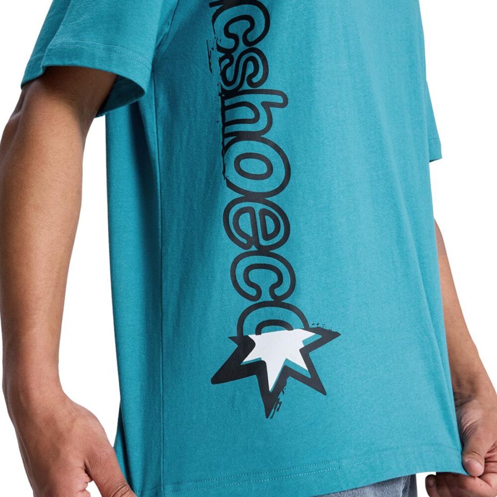 DC Shockside Short-Sleeved T-Shirt - Storm Blue
