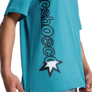 DC Shockside Short-Sleeved T-Shirt - Storm Blue