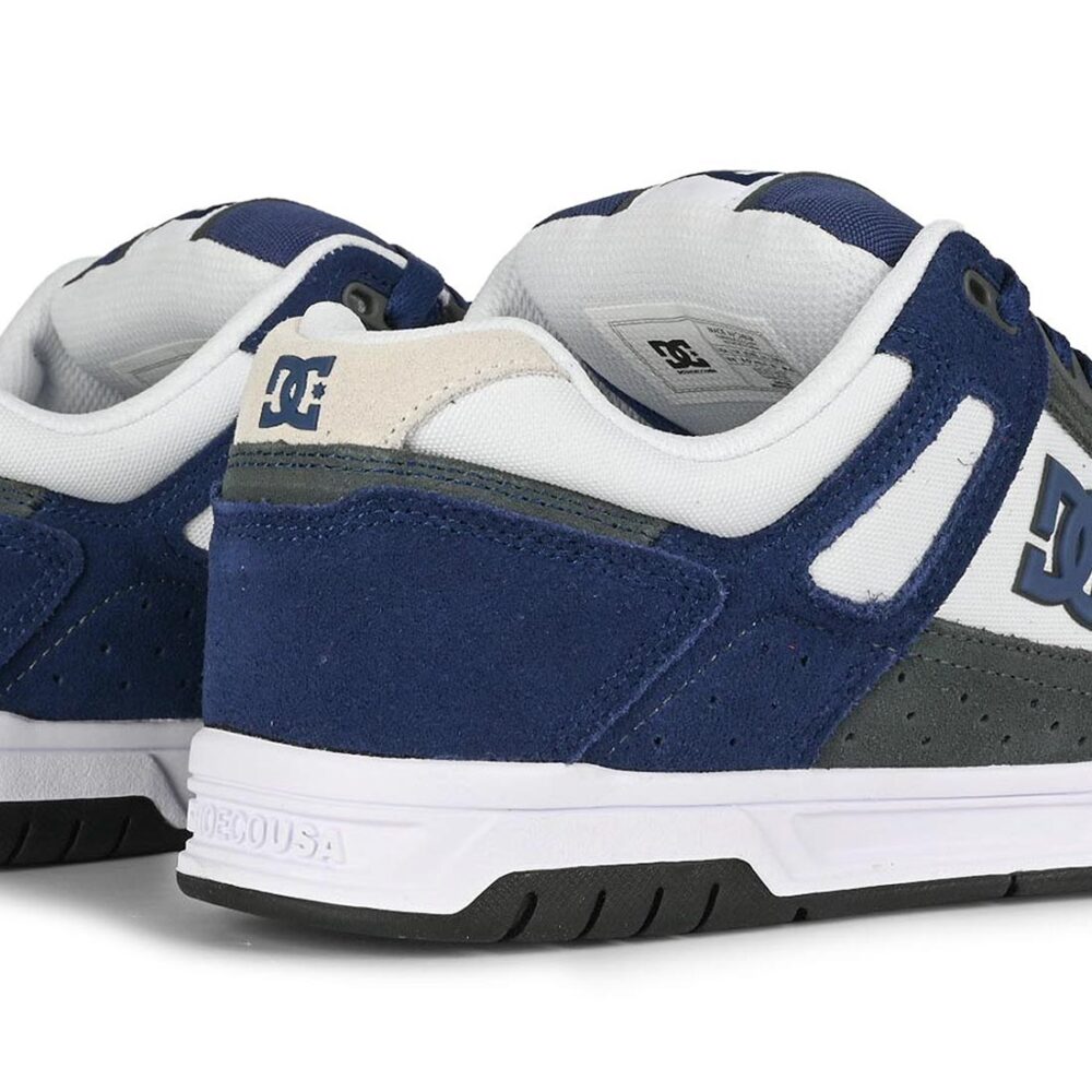DC Stag Skate Shoes - Blue/Grey