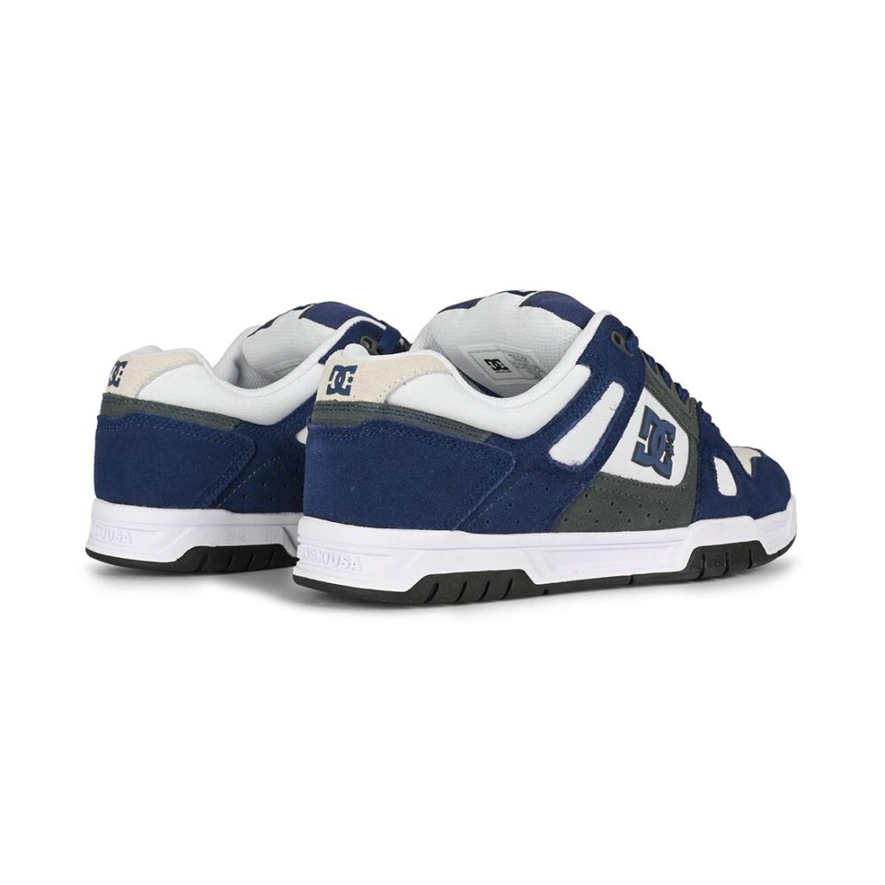 DC Stag Skate Shoes - Blue/Grey