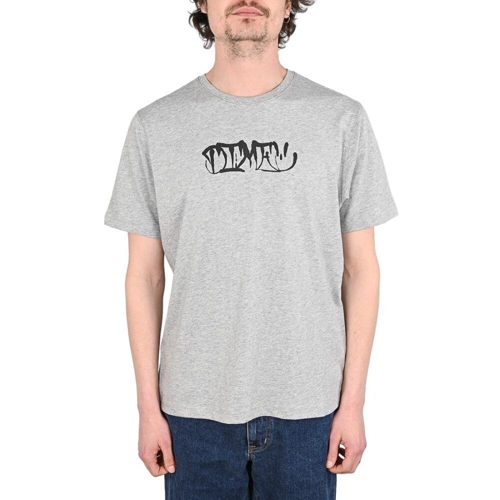 Dime Brush S/S T-Shirt - Heather Grey