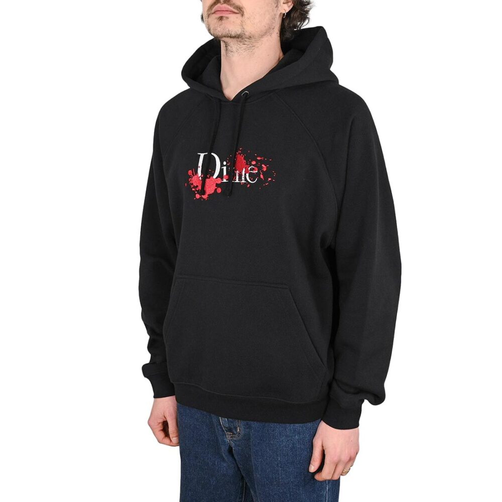 Dime Classic Bloody Pullover Hoodie - Black