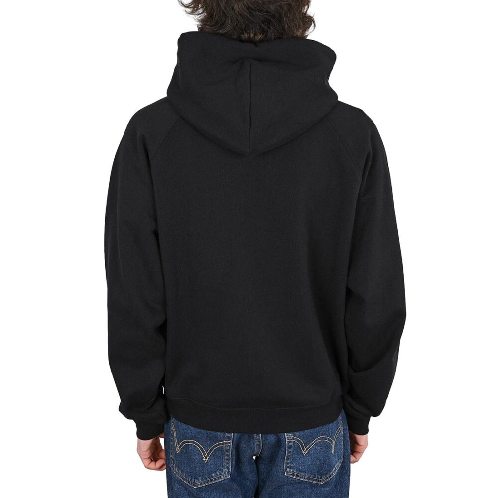 Dime Classic Small Logo Zip Hoodie - Black