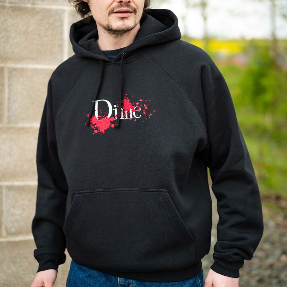 Dime Classic Bloody Pullover Hoodie - Black