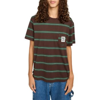 Element Bigfoot Pocket S/S T-Shirt - Bigfoot Java Stripe