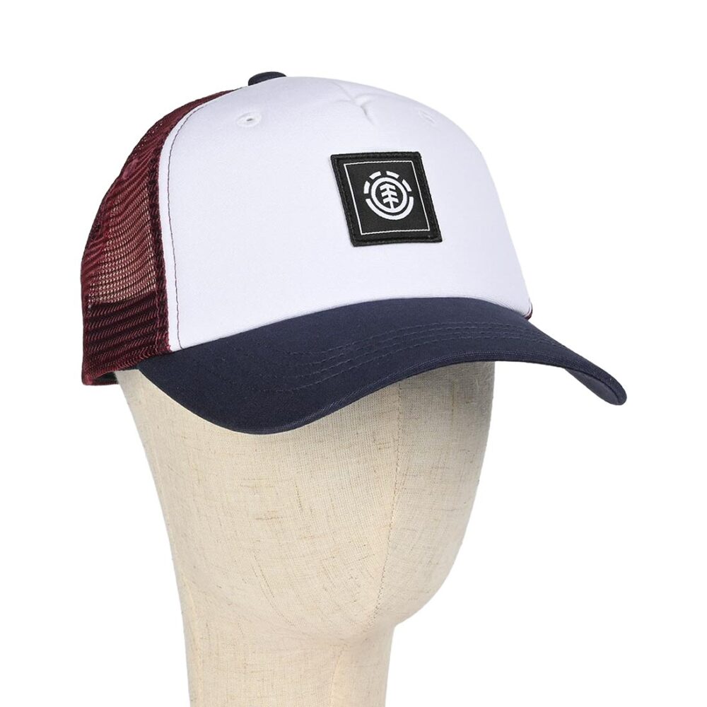Element Icon Mesh Trucker Cap - Vintage Red