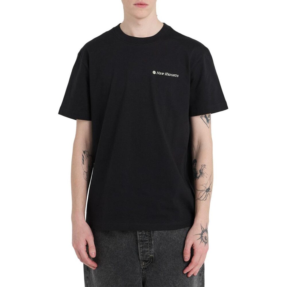 Element New Heights S/S T-Shirt - Off Black