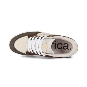 Emerica Heritic Skate Shoes - Brown/Tan