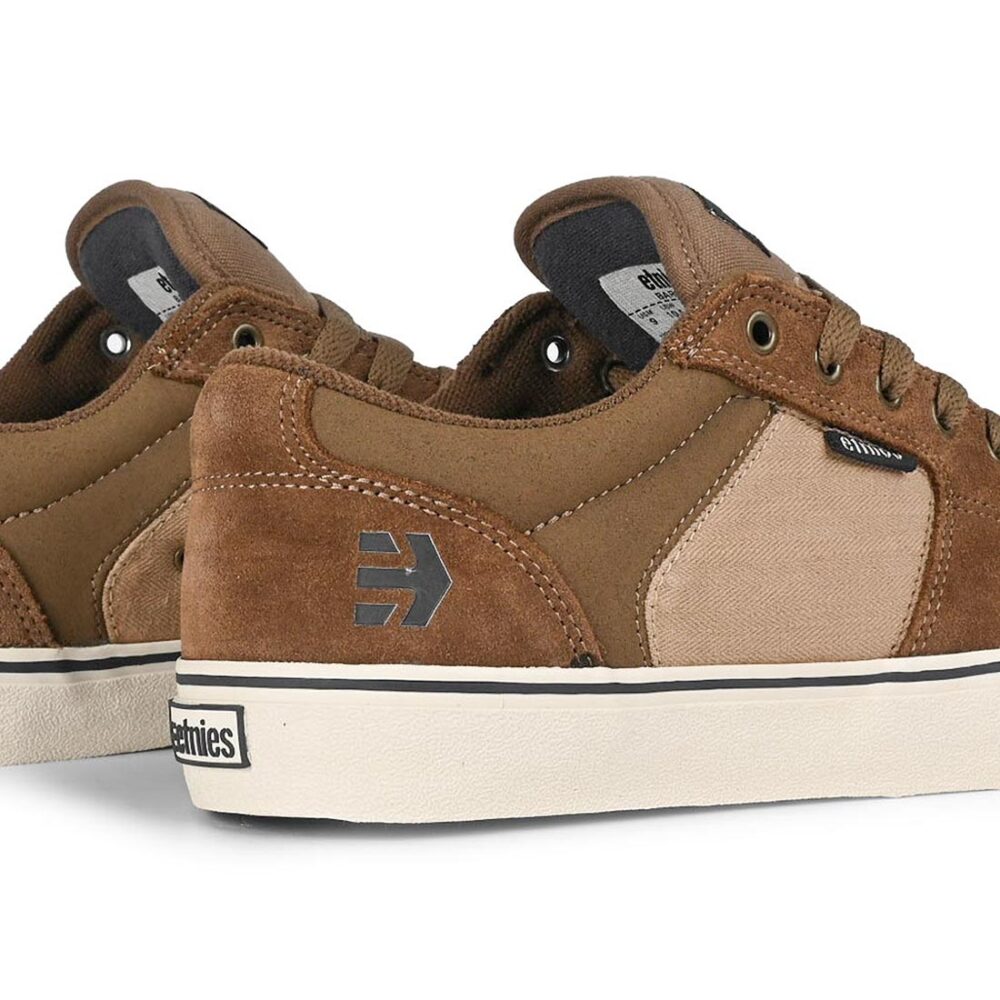 Etnies Barge LS Skate Shoes - Brown/Gum/Brown