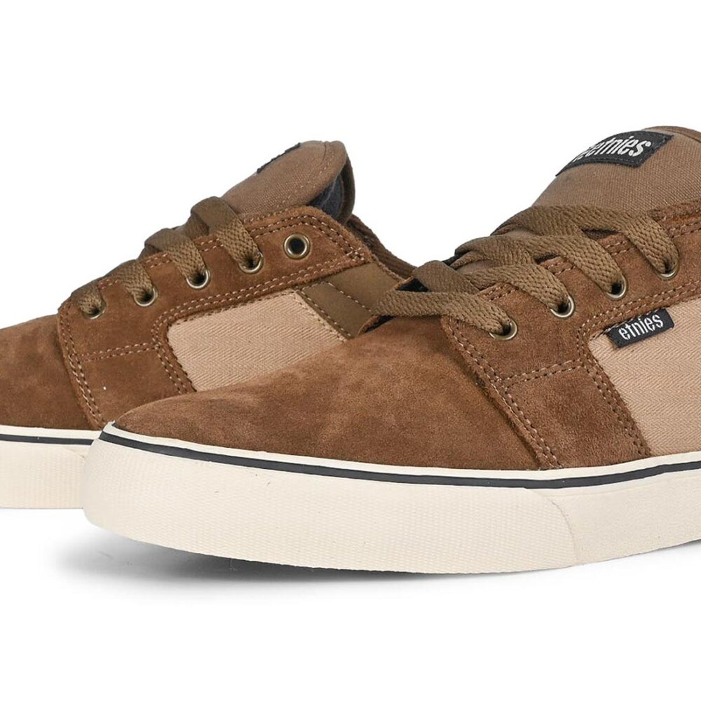 Etnies Barge LS Skate Shoes - Brown/Gum/Brown