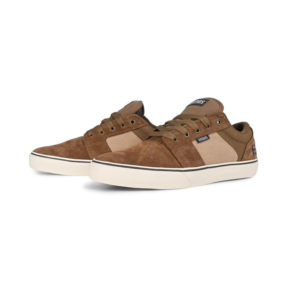 Etnies Barge LS Skate Shoes - Brown/Gum/Brown