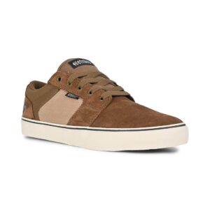 Etnies Barge LS Skate Shoes - Brown/Tan/Blue (Copy)