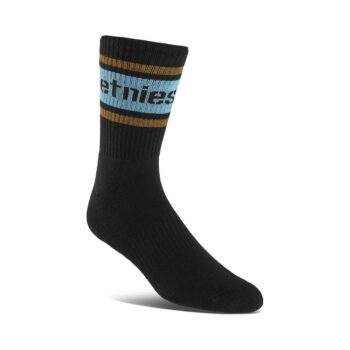 Etnies Crew Socks - Black/Blue