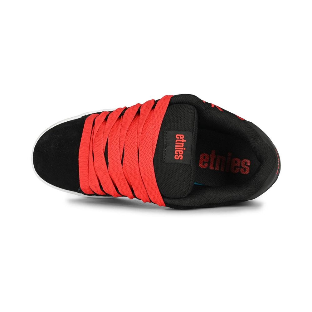 Etnies Fader Skate Shoes - Black/Red