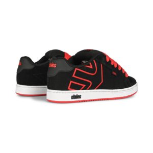 Etnies Fader Skate Shoes - Black/Red