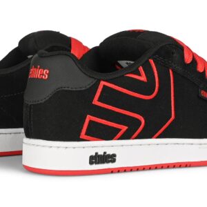 Etnies Fader Skate Shoes - Black/Red