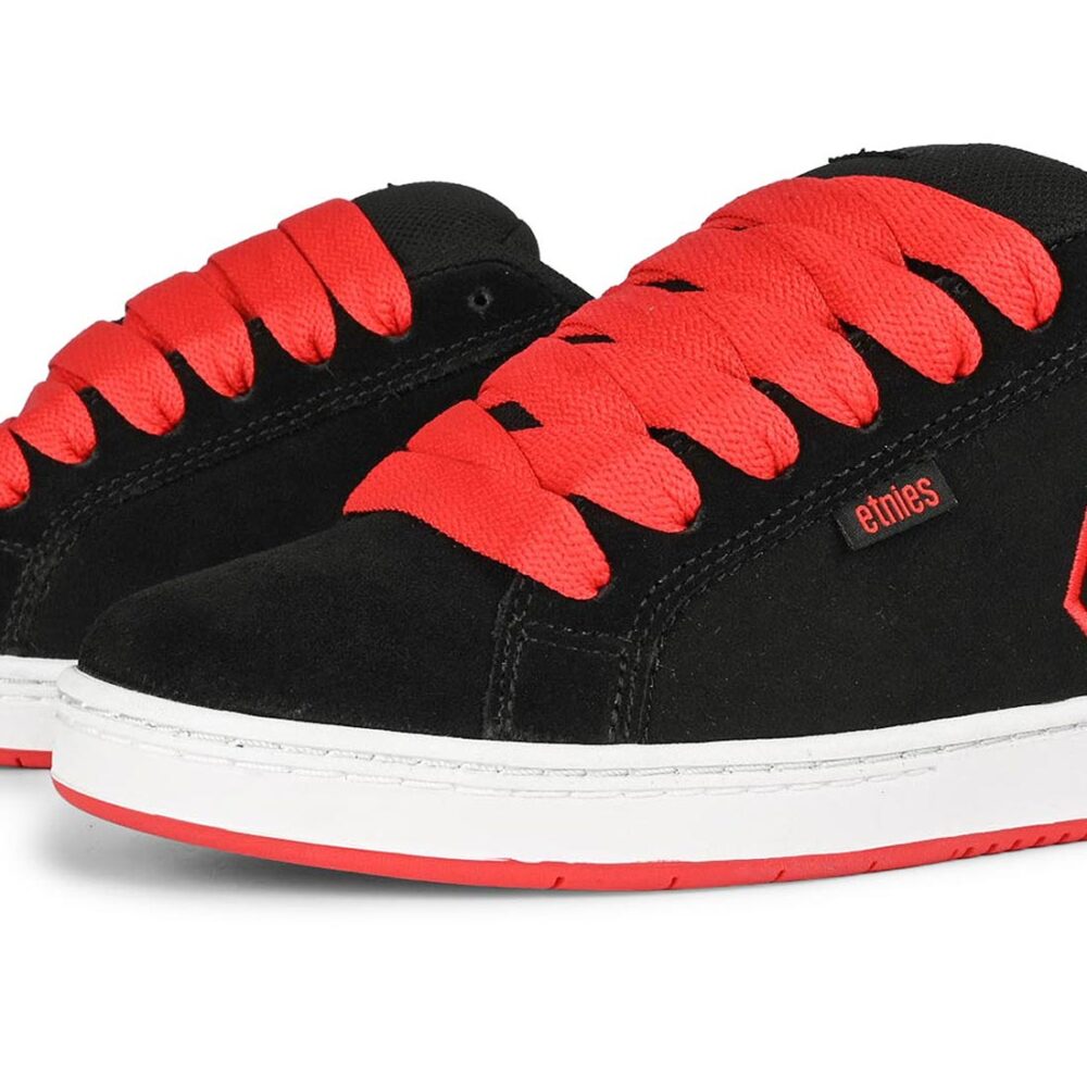Etnies Fader Skate Shoes - Black/Red