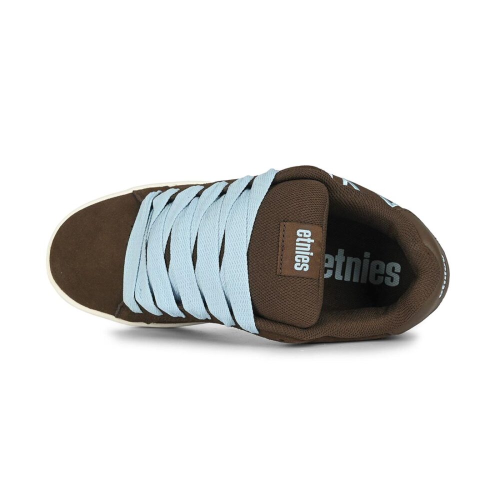 Etnies Fader Skate Shoes - Brown/Blue