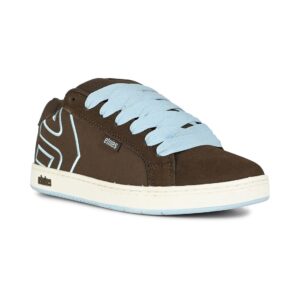 Etnies Fader Skate Shoes - Brown/Blue