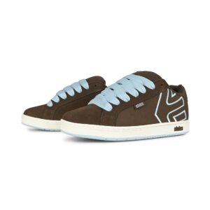 Etnies Fader Skate Shoes - Brown/Blue