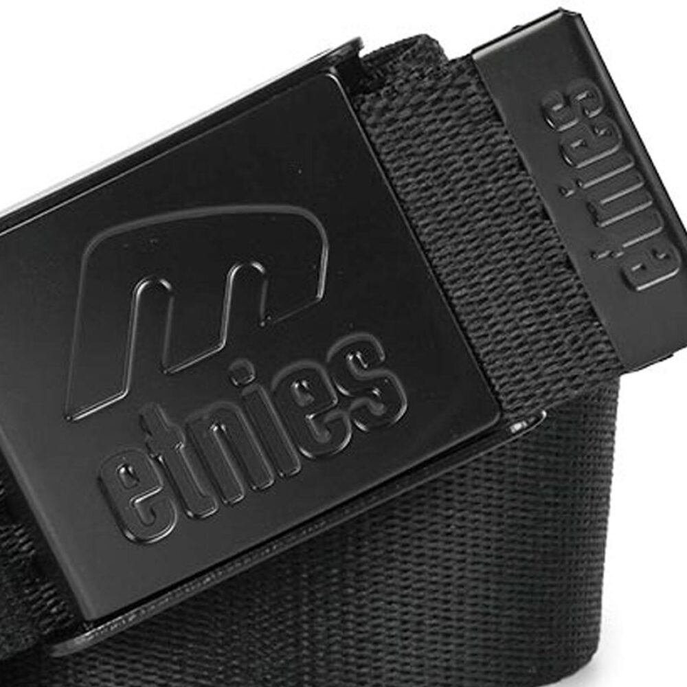 Etnies Icon E Web Belt - Black/Black