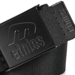 Etnies Icon E Web Belt - Black/Black