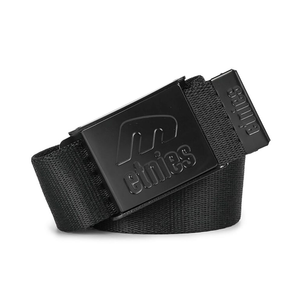 Etnies Icon E Web Belt - Black/Black