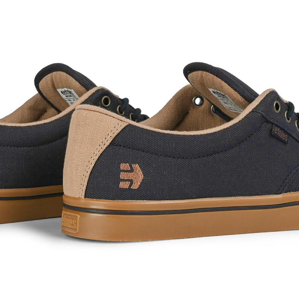 Etnies Jameson 2 Eco Skate Shoes - Navy/Gum/Gold