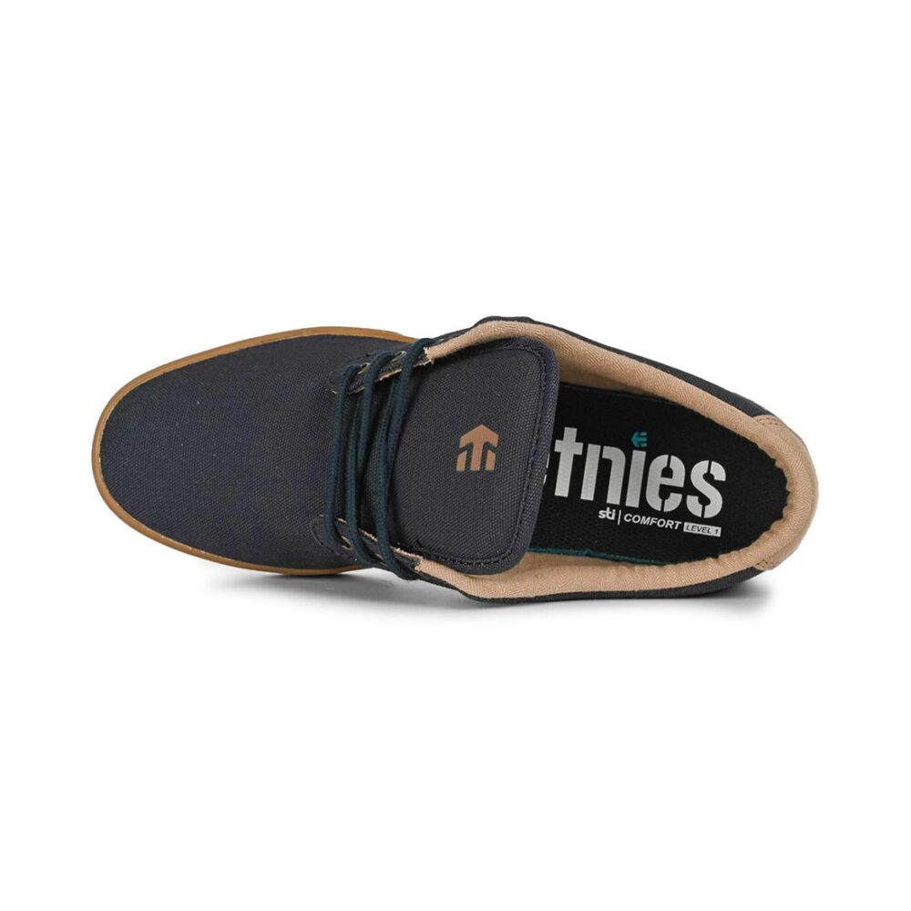 Etnies Jameson 2 Eco Skate Shoes - Navy/Gum/Gold
