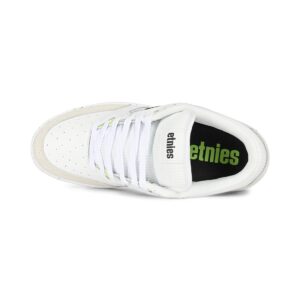 Etnies Loot Skate Shoes - White/Black/Green