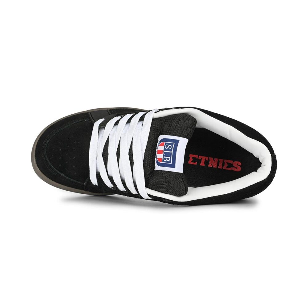Etnies Sal 23 Skate Shoes - Black/White/Red