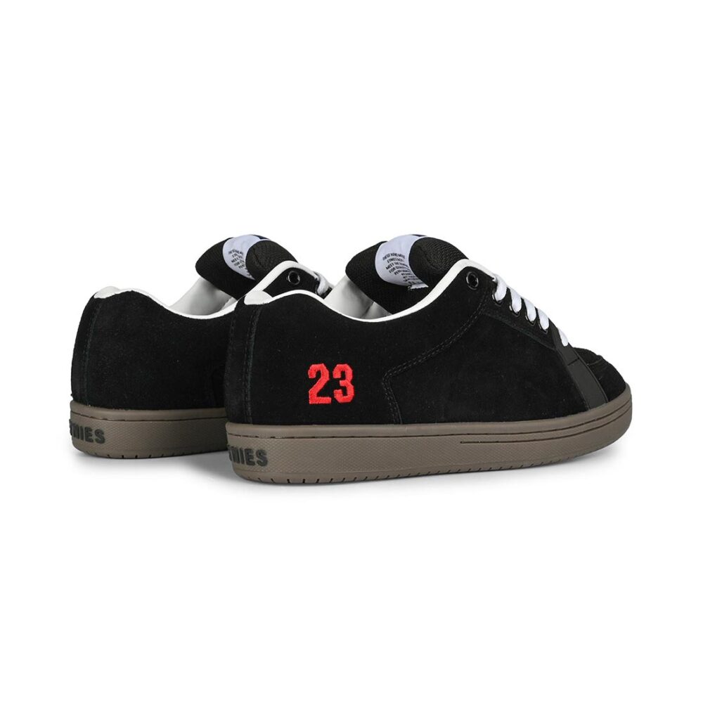 Etnies Sal 23 Skate Shoes - Black/White/Red