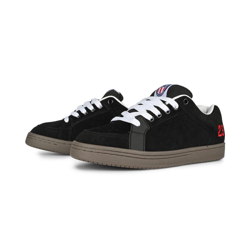 Etnies Sal 23 Skate Shoes - Black/White/Red