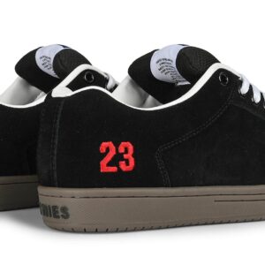 Etnies Sal 23 Skate Shoes - Black/White/Red
